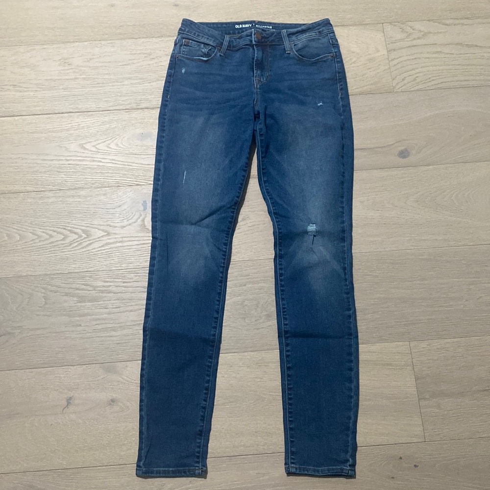 Old Navy midrise rockstar jean